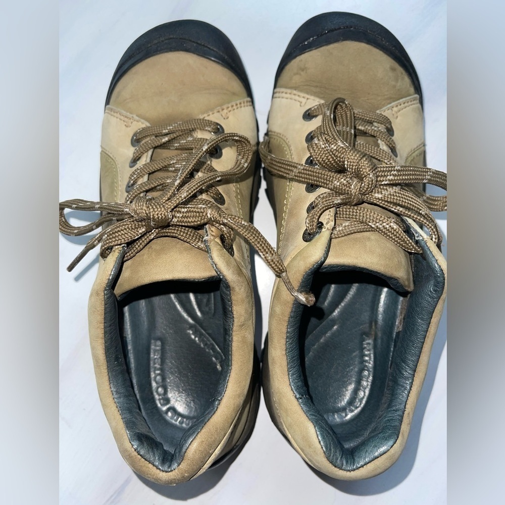 Keen Women Shoe Size 8 Brown Oxford Hiking Walking Sneakers - Picture 3 of 10